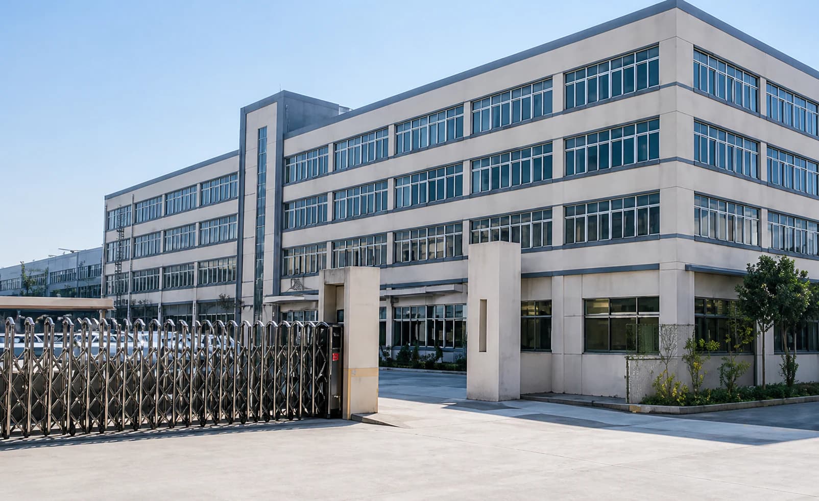 TOPTAI portable charger factory exterior and main entrance